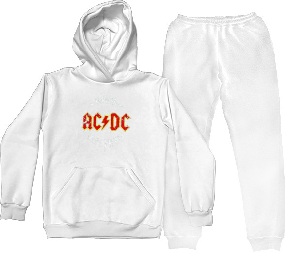 Sports suit for women - AC DC rock 'n' roll art - Mfest