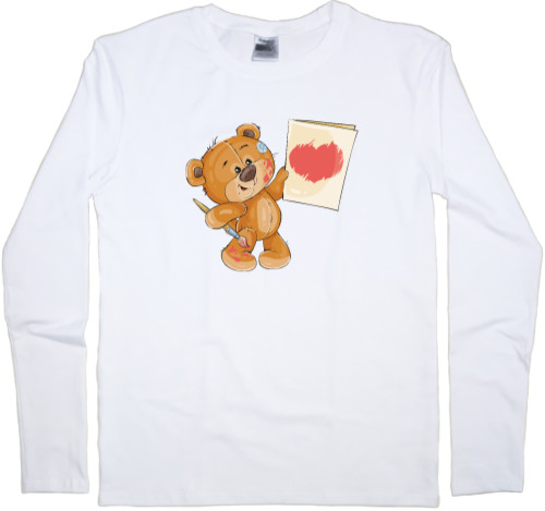 Kids' Longsleeve Shirt - Vedmedic Valentine's Day - Mfest