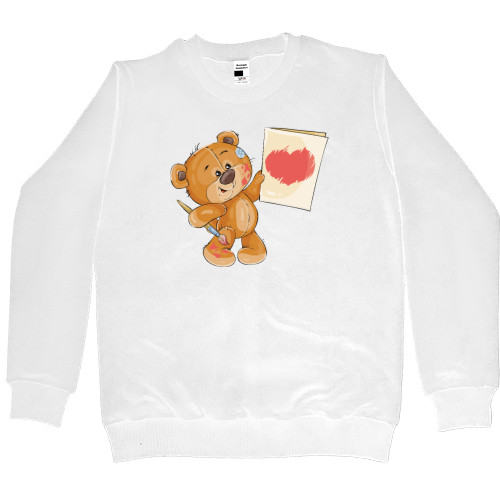 Kids' Premium Sweatshirt - Vedmedic Valentine's Day - Mfest