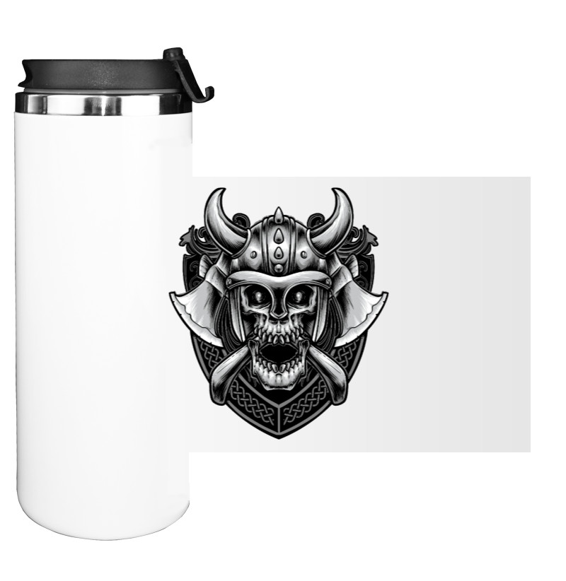 Water Bottle on Tumbler - Vikings - Mfest