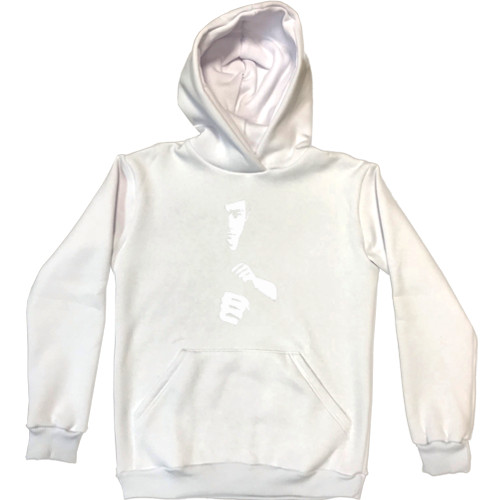 Unisex Hoodie - Bruce Lee white - Mfest