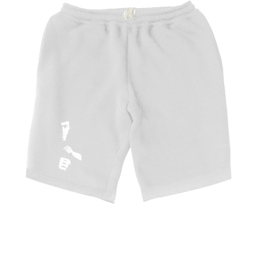 Kids' Shorts - Bruce Lee white - Mfest