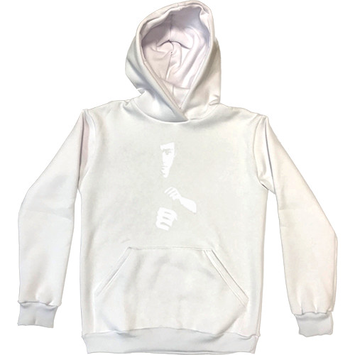 Kids' Premium Hoodie - Bruce Lee white - Mfest