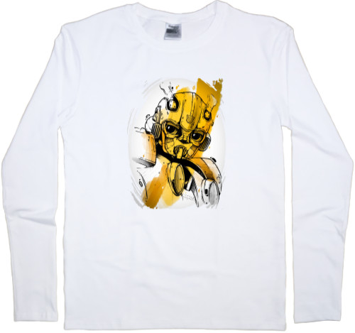 Men's Longsleeve Shirt - Bumblebee Art - Mfest