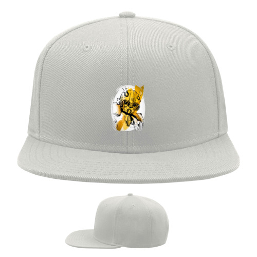 Snapback Baseball Cap - Bumblebee Art - Mfest