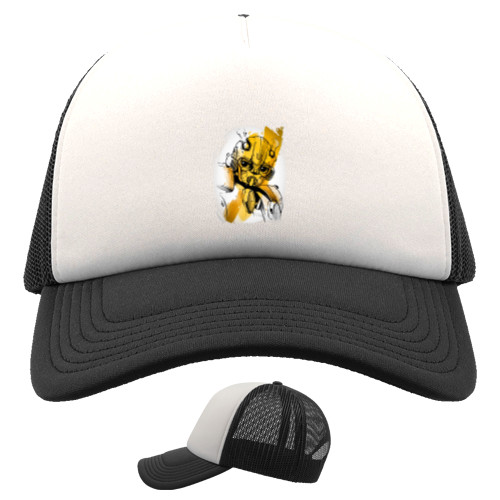 Kids' Trucker Cap - Bumblebee Art - Mfest