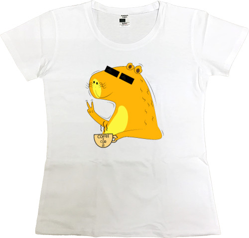 Women's Premium T-Shirt - Aichi Capybara - Mfest