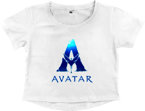 Women's Cropped Premium T-Shirt - Avatar New - Mfest