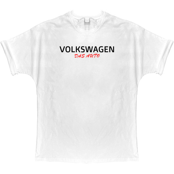 T-shirt Oversize - Volkswagen Das Auto - Mfest