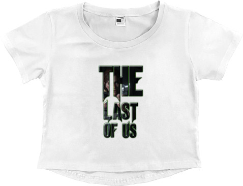 Women's Cropped Premium T-Shirt - The Last of Us 2 art - Mfest