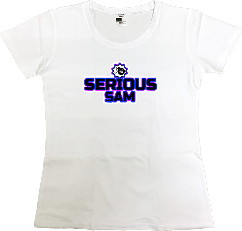 Women's Premium T-Shirt - serious sam - Mfest