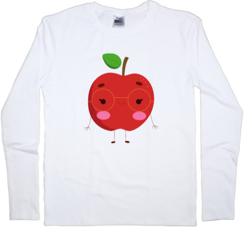 Men's Longsleeve Shirt - Cool Apple - Mfest