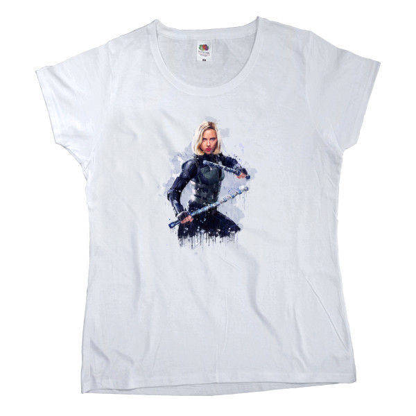 Women's T-shirt Fruit of the loom - Captain Marvel - Mfest