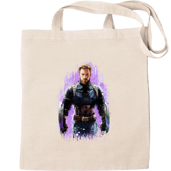 Tote Bag - Captain America art - Mfest