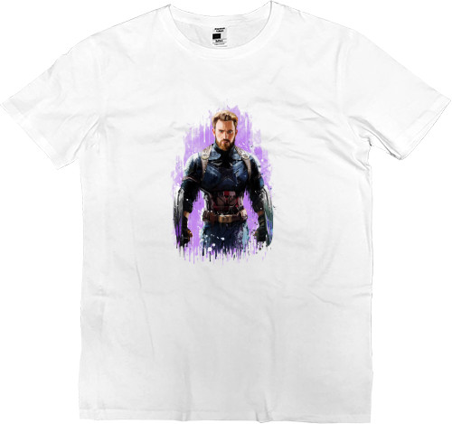 Men’s Premium T-Shirt - Captain America art - Mfest