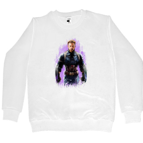 Men’s Premium Sweatshirt - Captain America art - Mfest