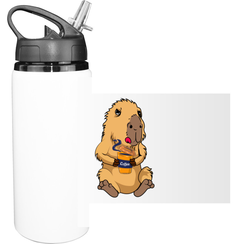 Sport Water Bottle - Capibara Coffeeman - Mfest