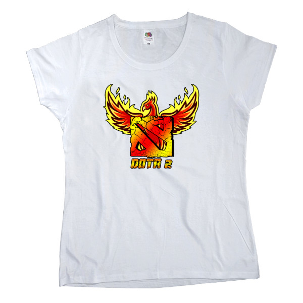 Dota - Women's T-shirt Fruit of the loom - Dota 2 Phoenix - Mfest