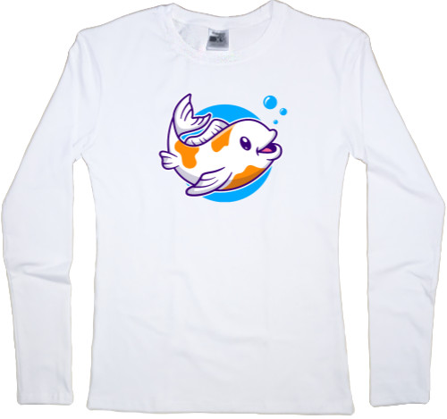 Women's Longsleeve Shirt - dilphin - Mfest