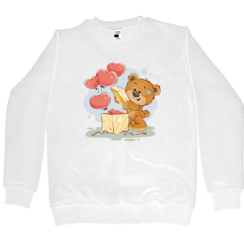 Kids' Premium Sweatshirt - Valentine's Day Bear - Mfest