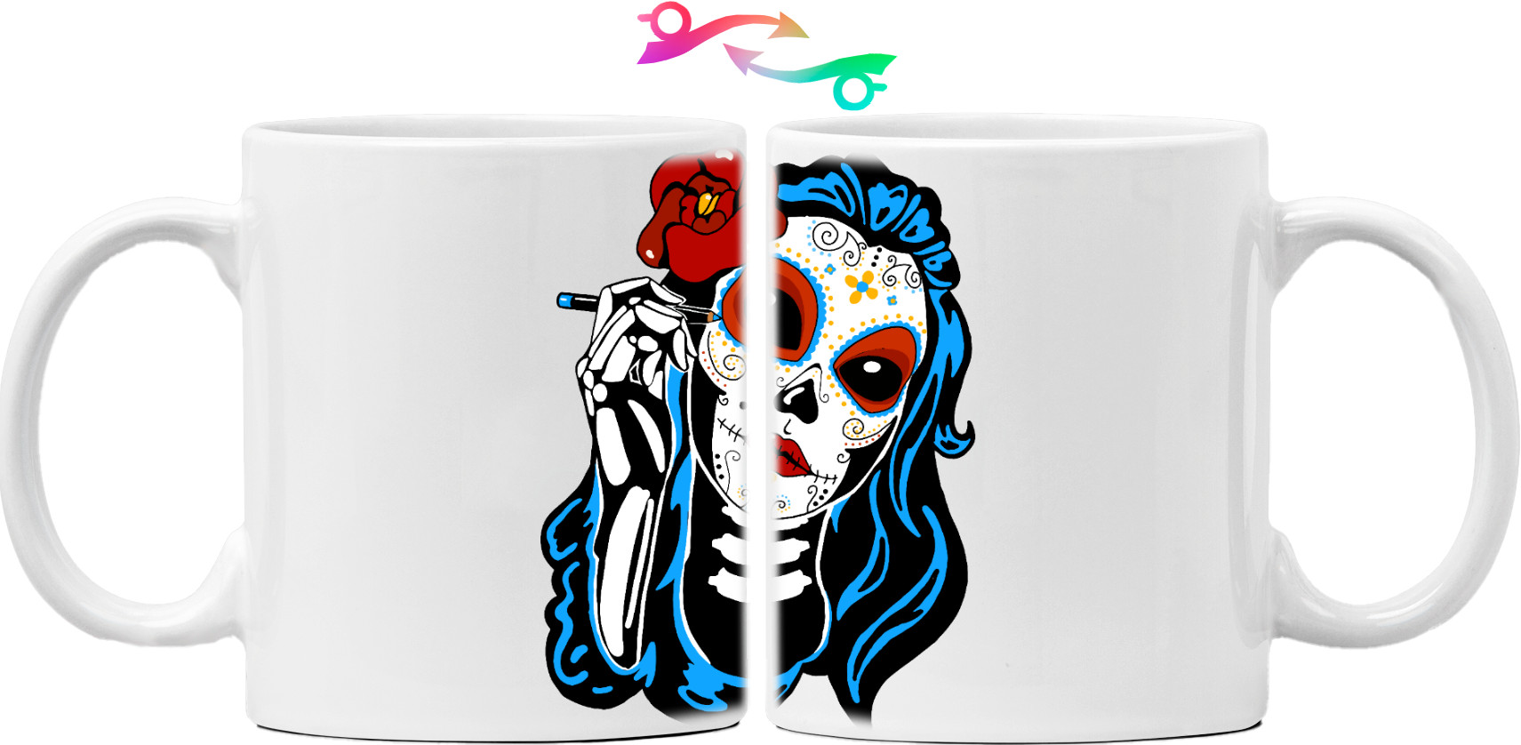 Mug - Girl Skull Mexican - Mfest