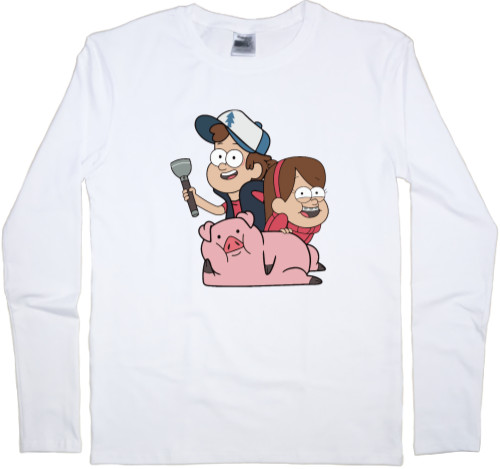 Kids' Longsleeve Shirt - Gravity Falls - Mfest