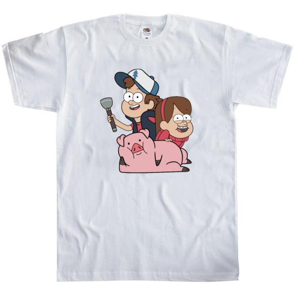 Kids' T-Shirt Fruit of the loom - Gravity Falls - Mfest