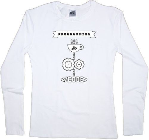 Women's Longsleeve Shirt - Gift for the Programmer - Mfest