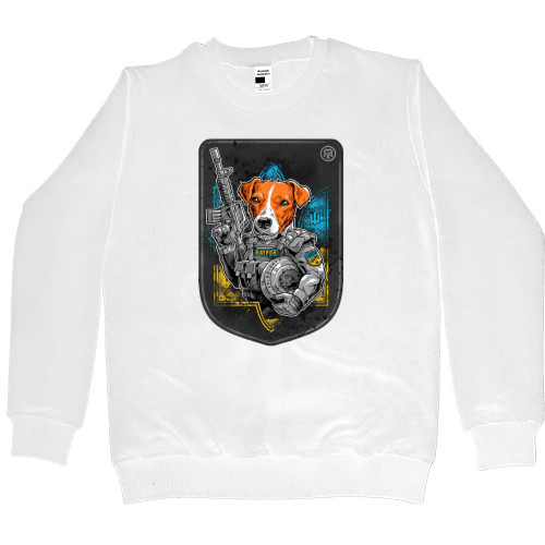 Women's Premium Sweatshirt - Dog Patron Art - Mfest