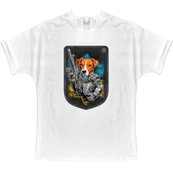 T-shirt Oversize - Dog Patron Art - Mfest