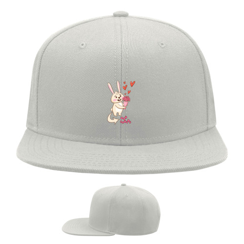 Snapback Baseball Cap - She is my bunny - Mfest