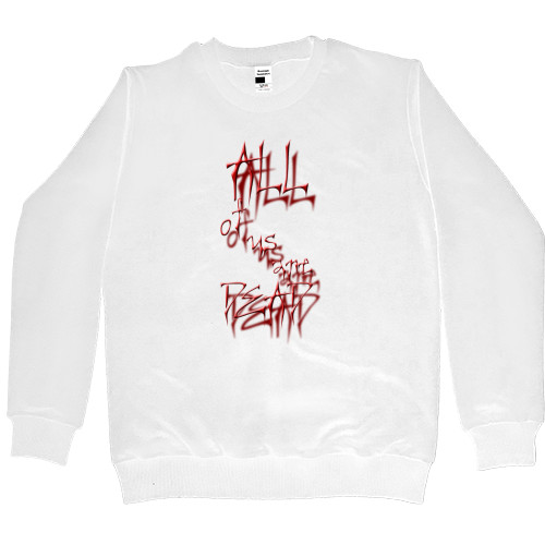 Women's Premium Sweatshirt - We are all dead New Top - Mfest