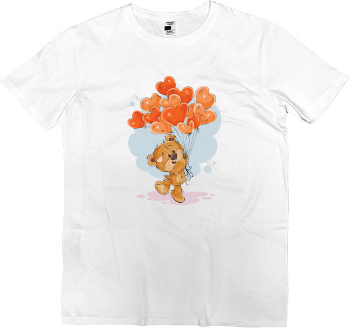 Kids' Premium T-Shirt - Teddy Bear Litin on Balls - Mfest