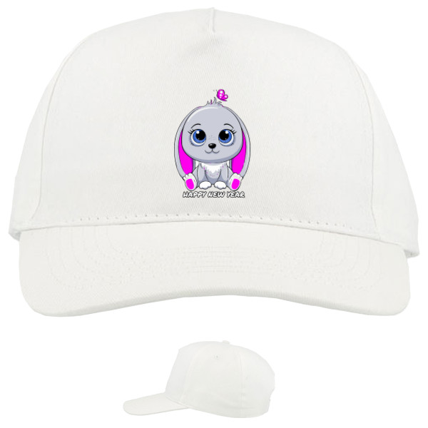 Baseball Caps - 5 panel - cute rabbit - Mfest