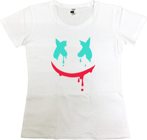 Women's Premium T-Shirt - Marshmallow New - Mfest