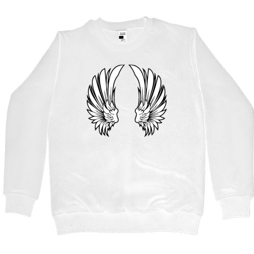 Women's Premium Sweatshirt - Wings Workout - Mfest