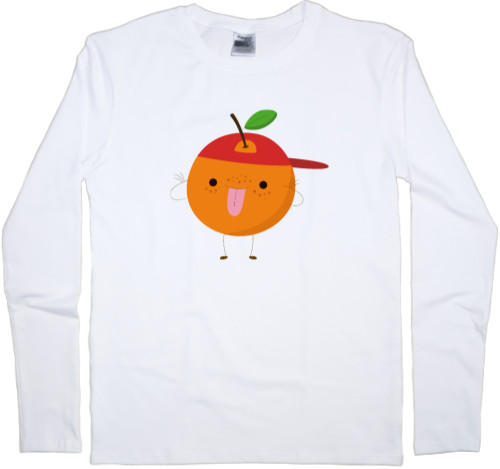 Men's Longsleeve Shirt - Cool Peach - Mfest