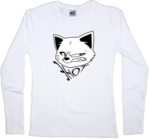 Women's Longsleeve Shirt - Raccoon art - Mfest