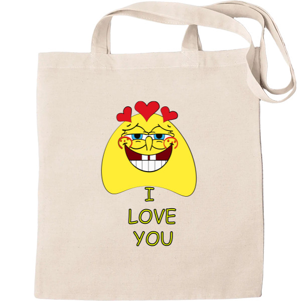 Tote Bag - Spongebob I Love You - Mfest