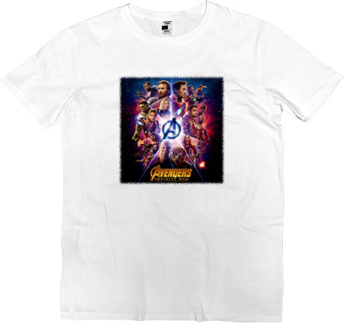 Men’s Premium T-Shirt - World of Marvel All Heroes - Mfest