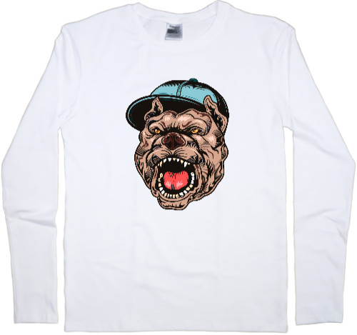 Men's Longsleeve Shirt - Cool Dog - Mfest