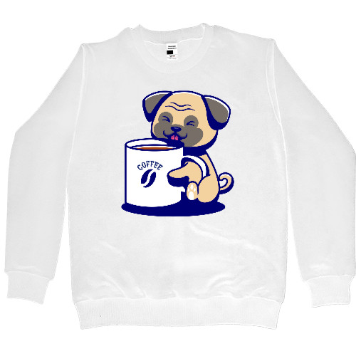 Women's Premium Sweatshirt - Coffee Dog - Mfest