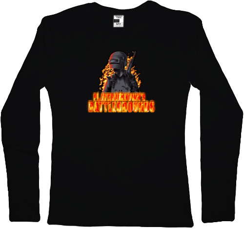 Women's Longsleeve Shirt - PUBG NEW - Mfest