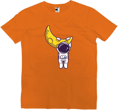 Kids' Premium T-Shirt - Космонавт на луне - Mfest