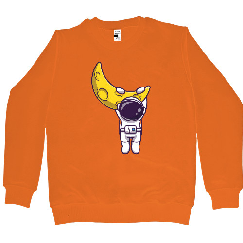 Kids' Premium Sweatshirt - Космонавт на луне - Mfest