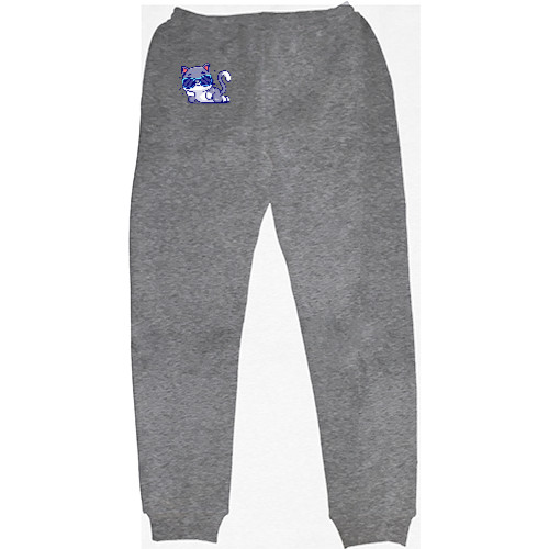 Kids' Sweatpants - Крутой Кот - Mfest