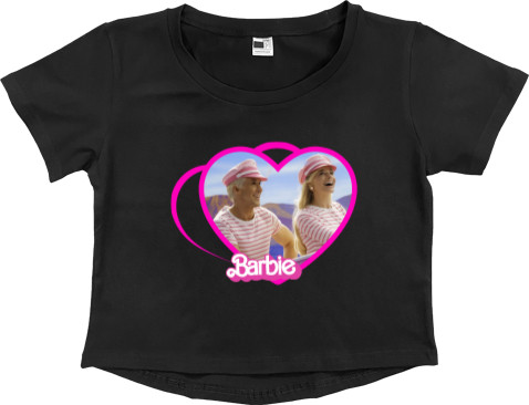 Women's Cropped Premium T-Shirt - Barbie 11 - Mfest