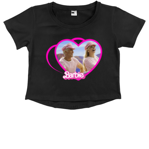 Kids' Premium Cropped T-Shirt - Barbie 11 - Mfest