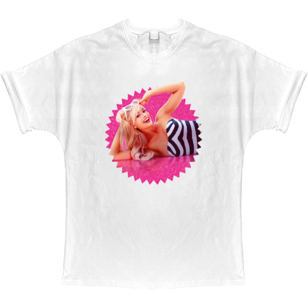 T-shirt Oversize - Pink Barbie - Mfest