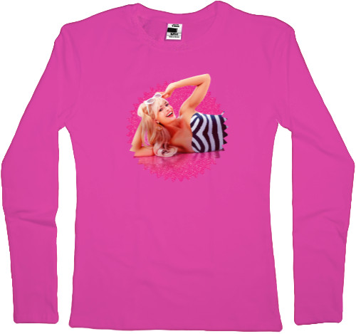 Women's Longsleeve Shirt - Pink Barbie - Mfest